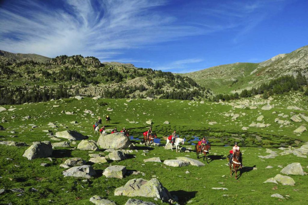 Paardrijvakantie in Spanje
