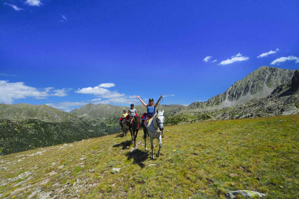 Paardrijden in de Pyreneeën