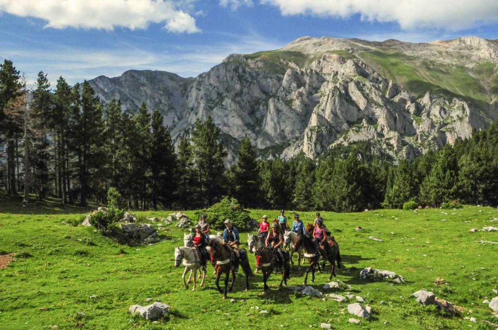 Paardrijvakantie in Spanje