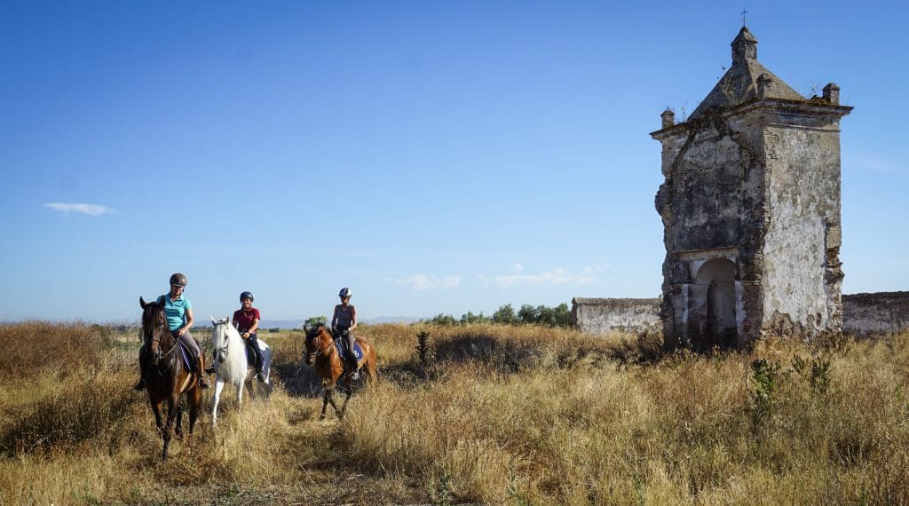 Paardrijden Door Het Hart Van Andalusi Op Trektocht In Spanje