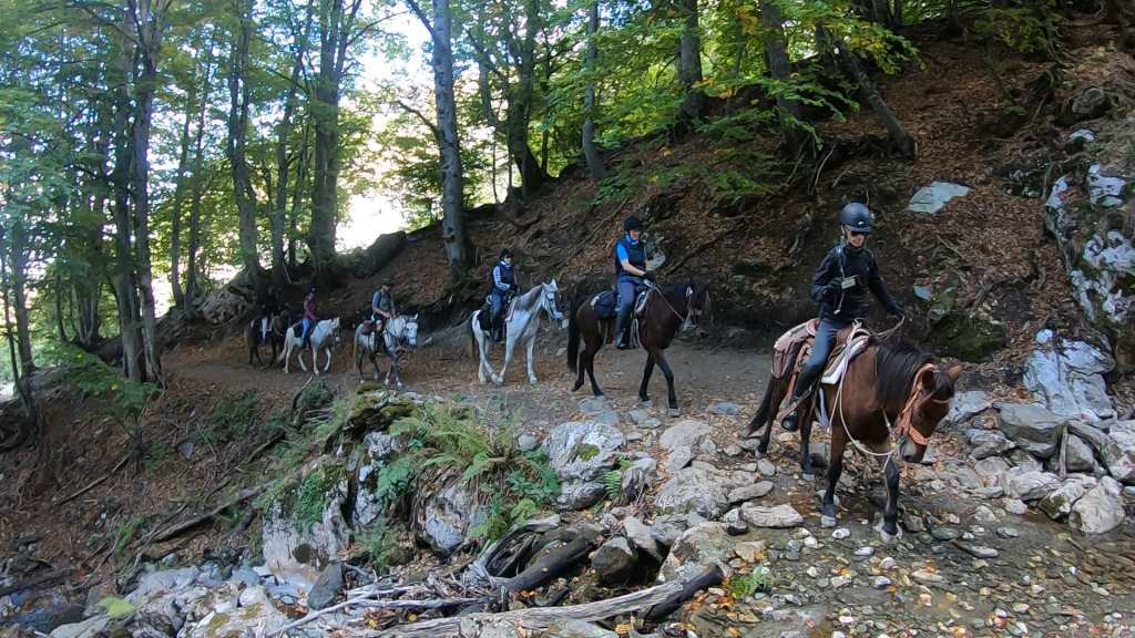 Trektocht te paard in Noord-Macedonië